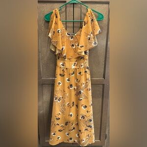 Boho Whimsical Voodoo Vixen Size S Butterfly Posey Dress